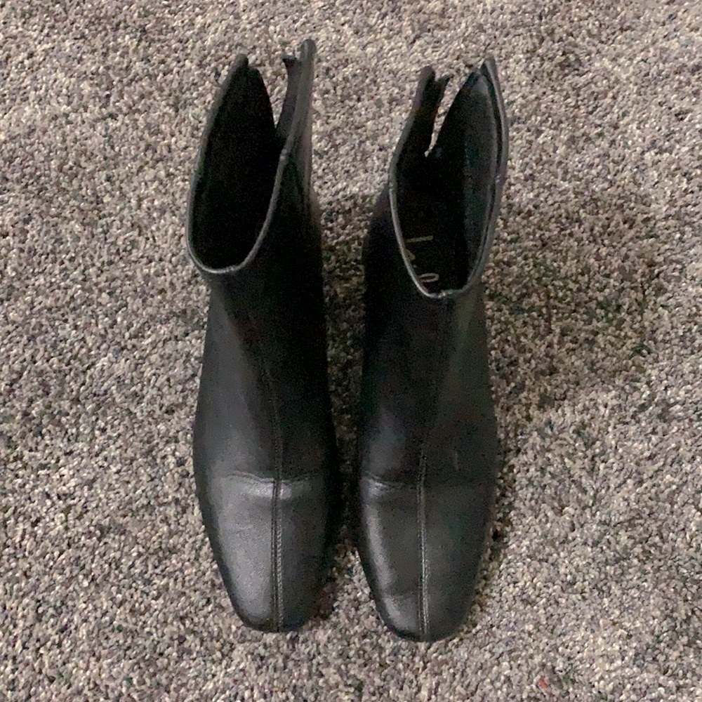 Lulus Black Leather Boots
